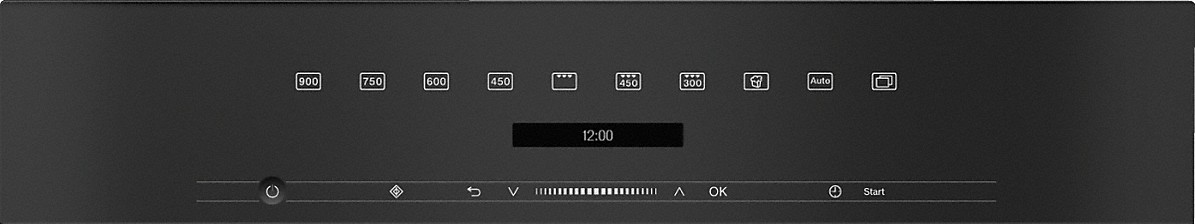 MIELE M7244OBSW VITROLINE four à micro-ondes avec grill - 45cm