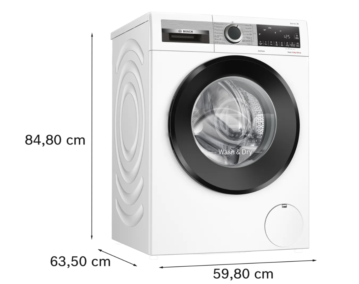 BOSCH WNG24400BY SERIE 6 lave-linge séchant