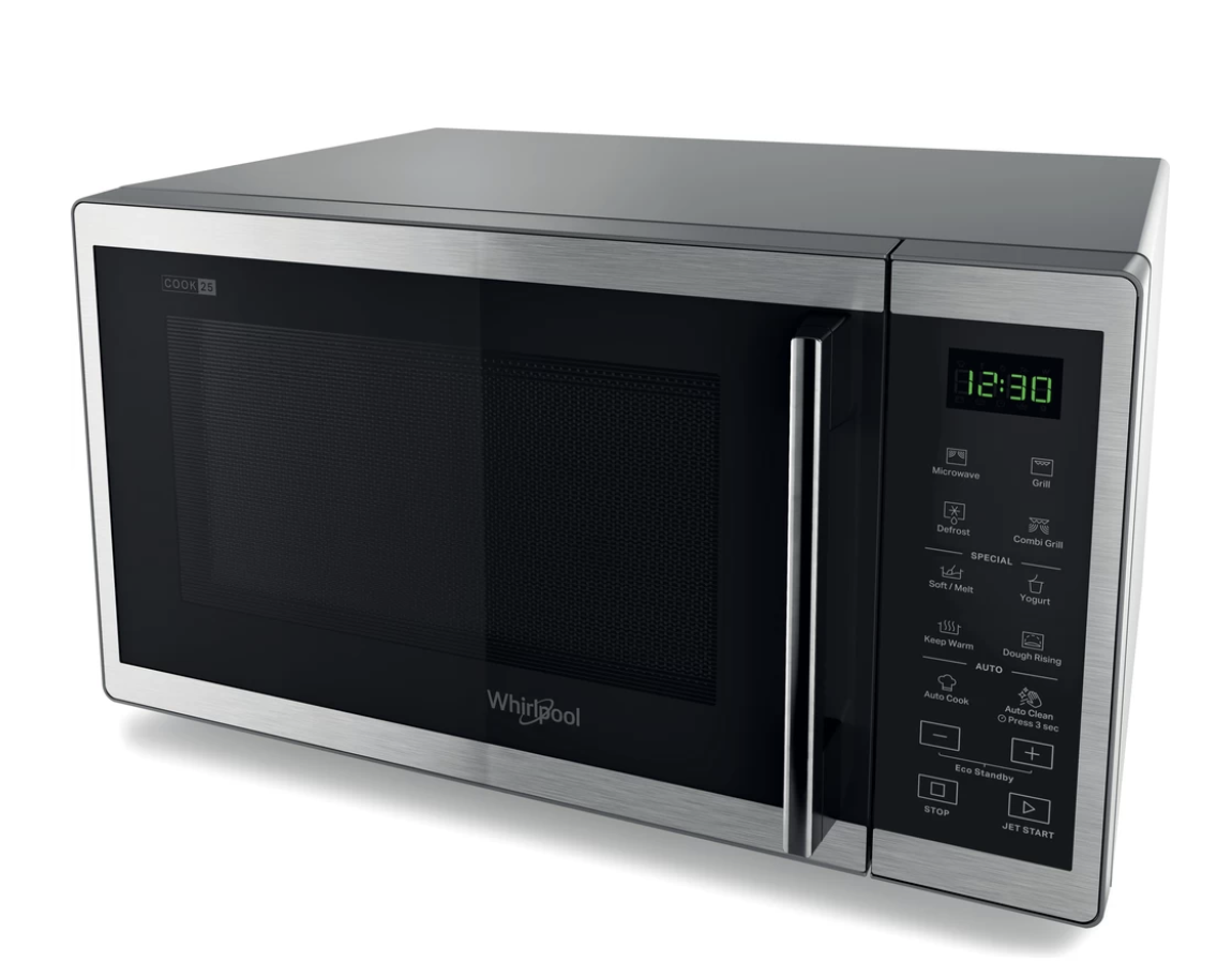 WHIRLPOOL WHMWP253SX four à micro-ondes avec grill pose-libre - 28cm