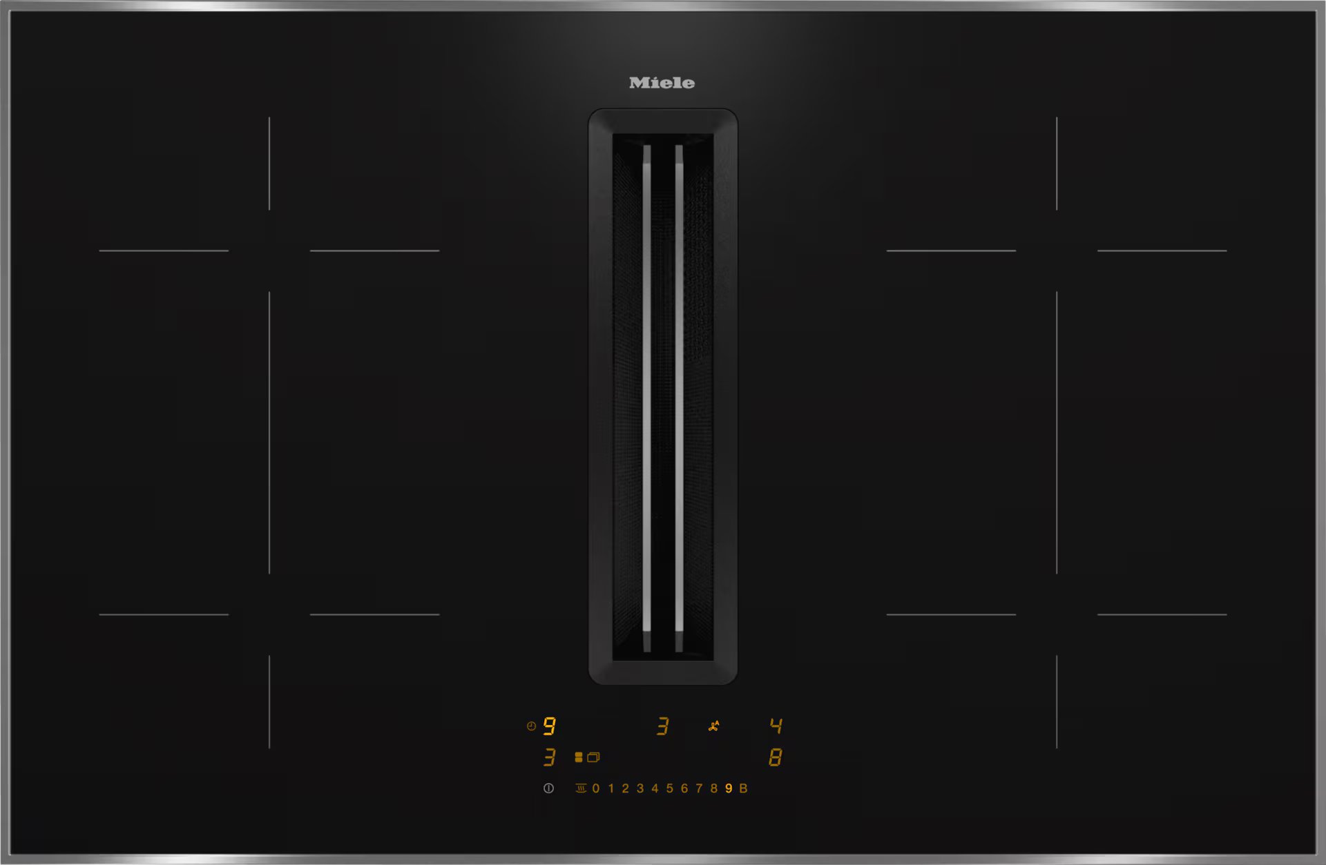 MIELE KMDA7473-1FRSILENCEEDST table de cuisson avec hotte integrée - 80cm