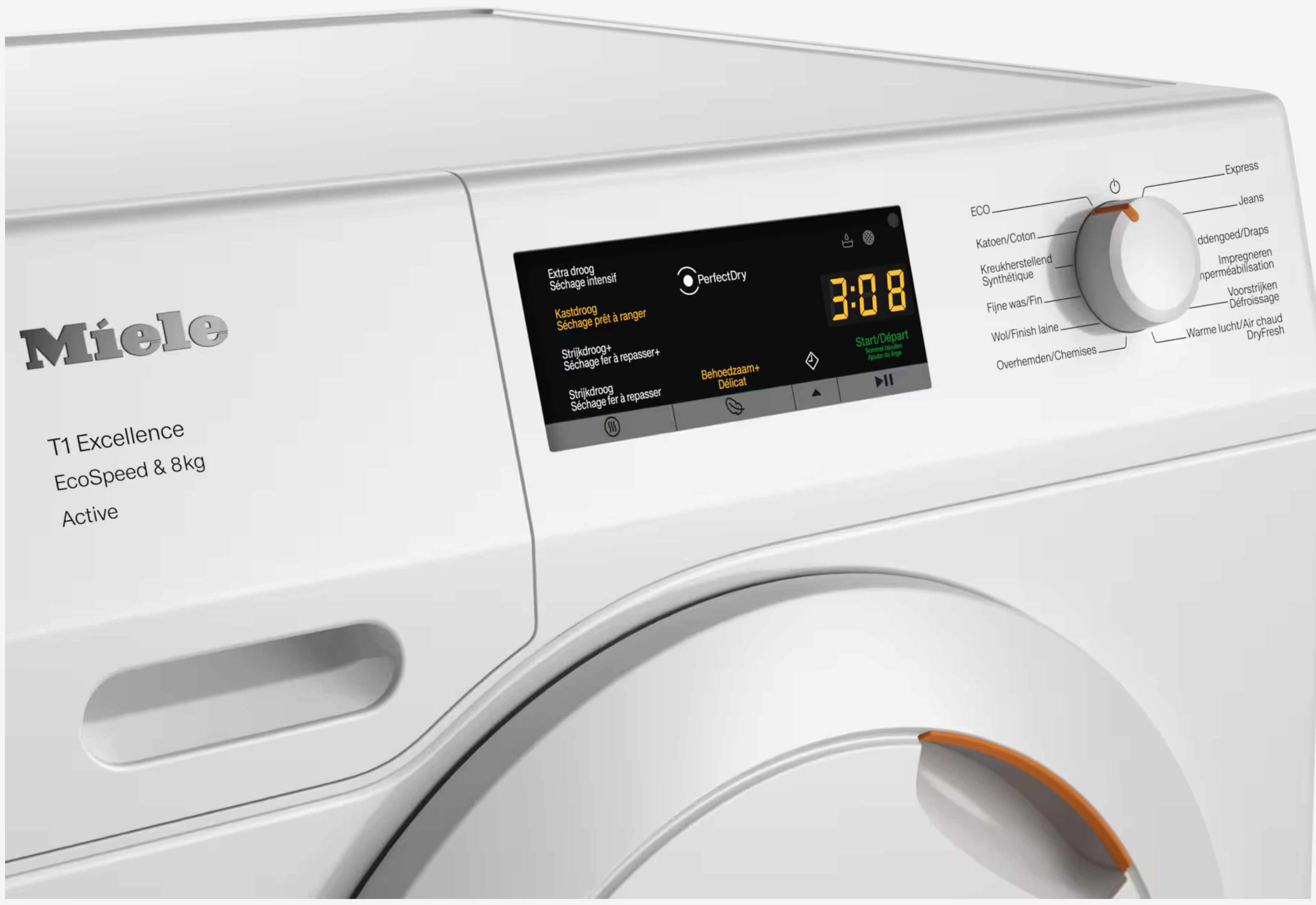 MIELE TEA535WP CHROME EDITION seche-linge