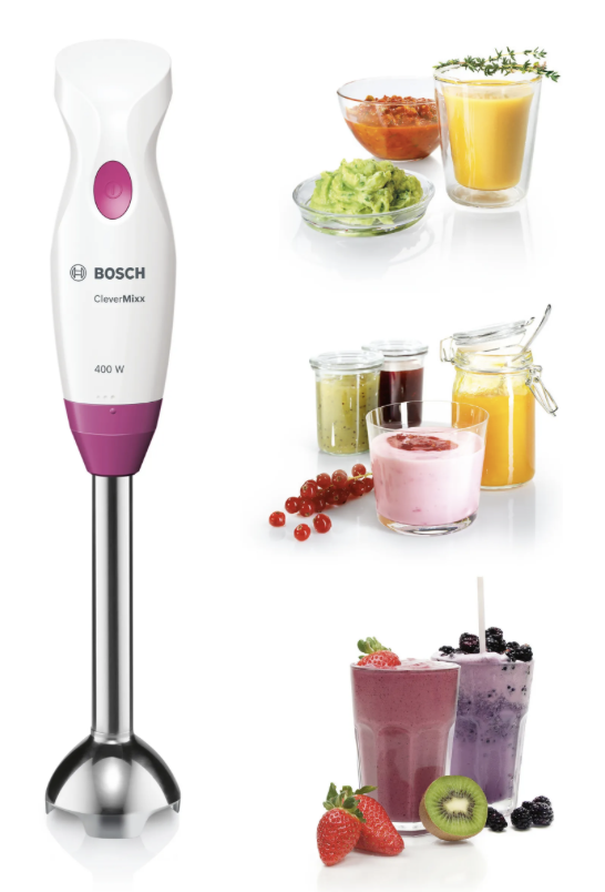 BOSCH MSM2410PW CLEVERMIXX mixeur plongeur