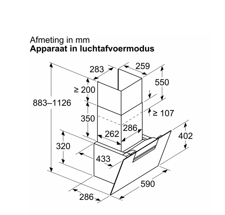 SIEMENS LC67KFN60 IQ300 hotte murale - 60cm