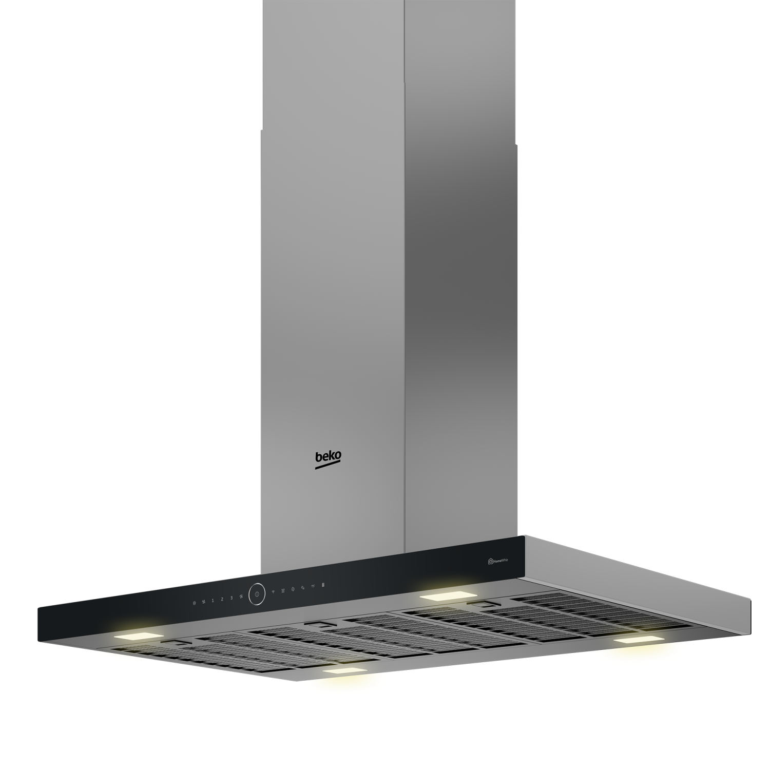 BEKO BHCI98841BBHSI hotte îlot - 90cm