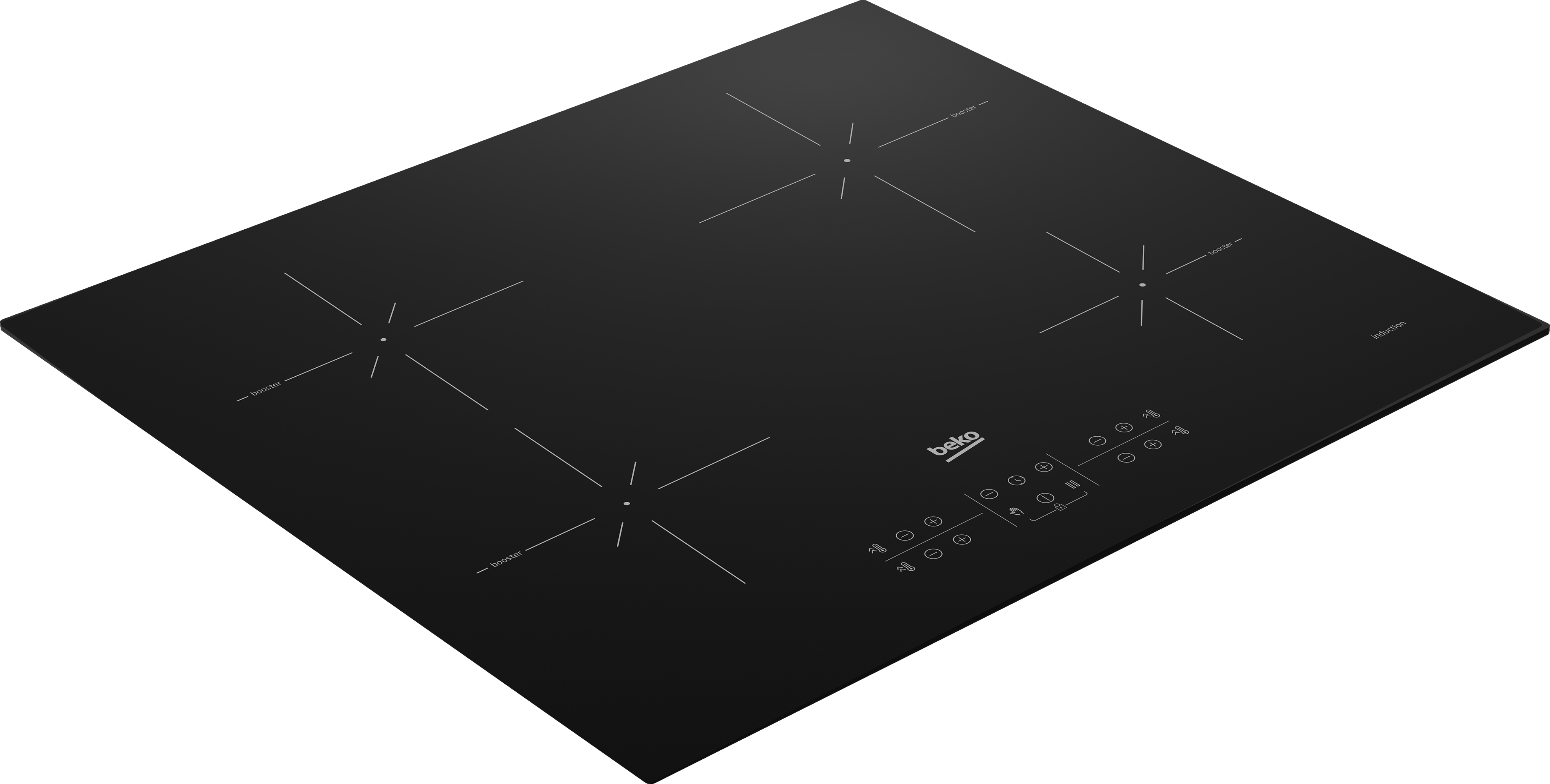 BEKO HII64200SMT table de cuisson à induction - 60cm