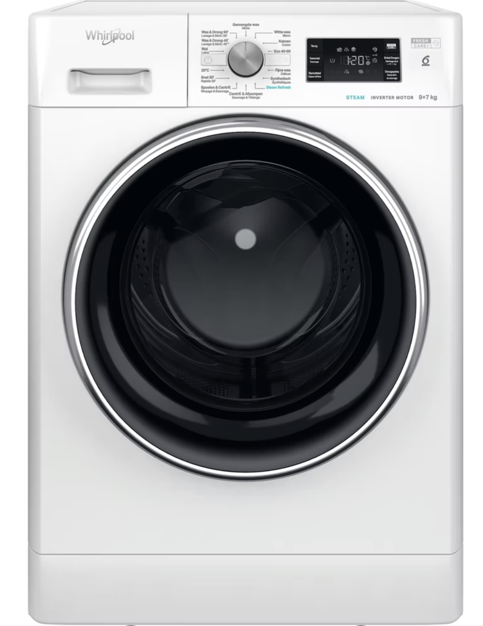 WHIRLPOOL FFWDB976258EBCVBE lave-linge séchant