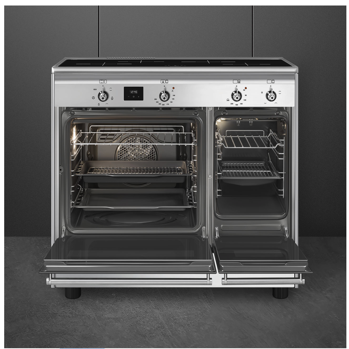 SMEG CX92IM cuisinière avec taque à induction - 90cm