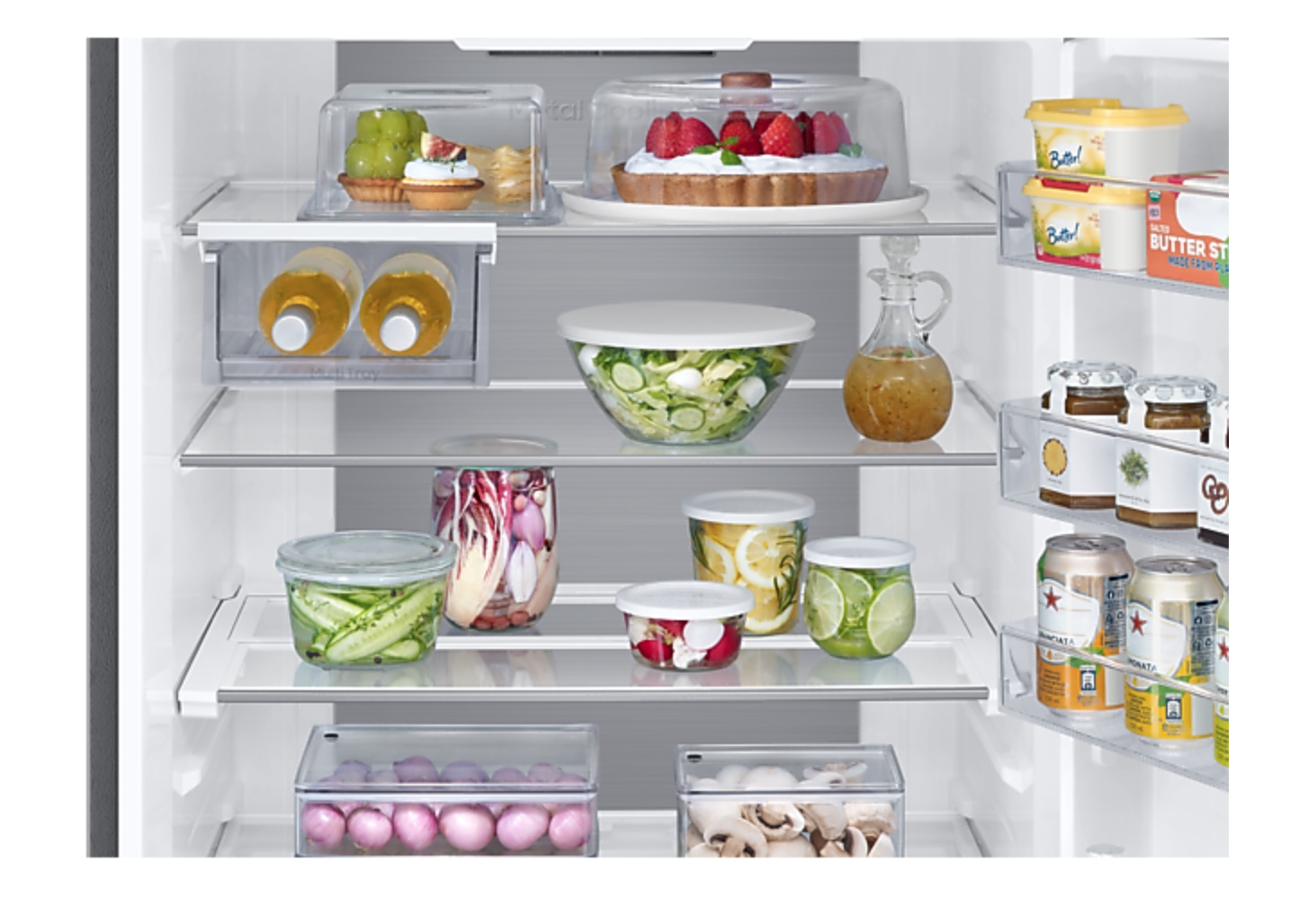 SAMSUNG RB53DG706AB1EF combiné réfrigérateur-congélateur - 203cm