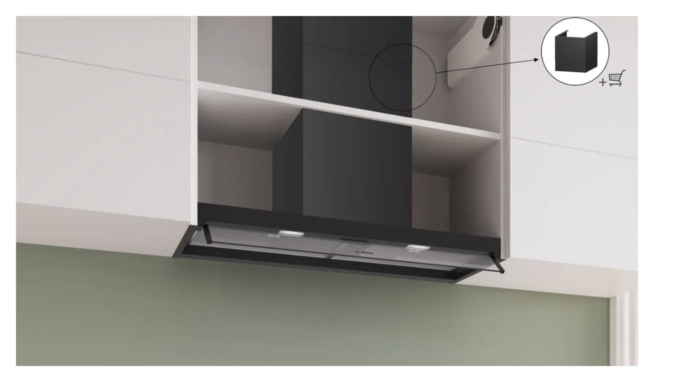 BOSCH DBB95CC60 hotte intégré - 90cm