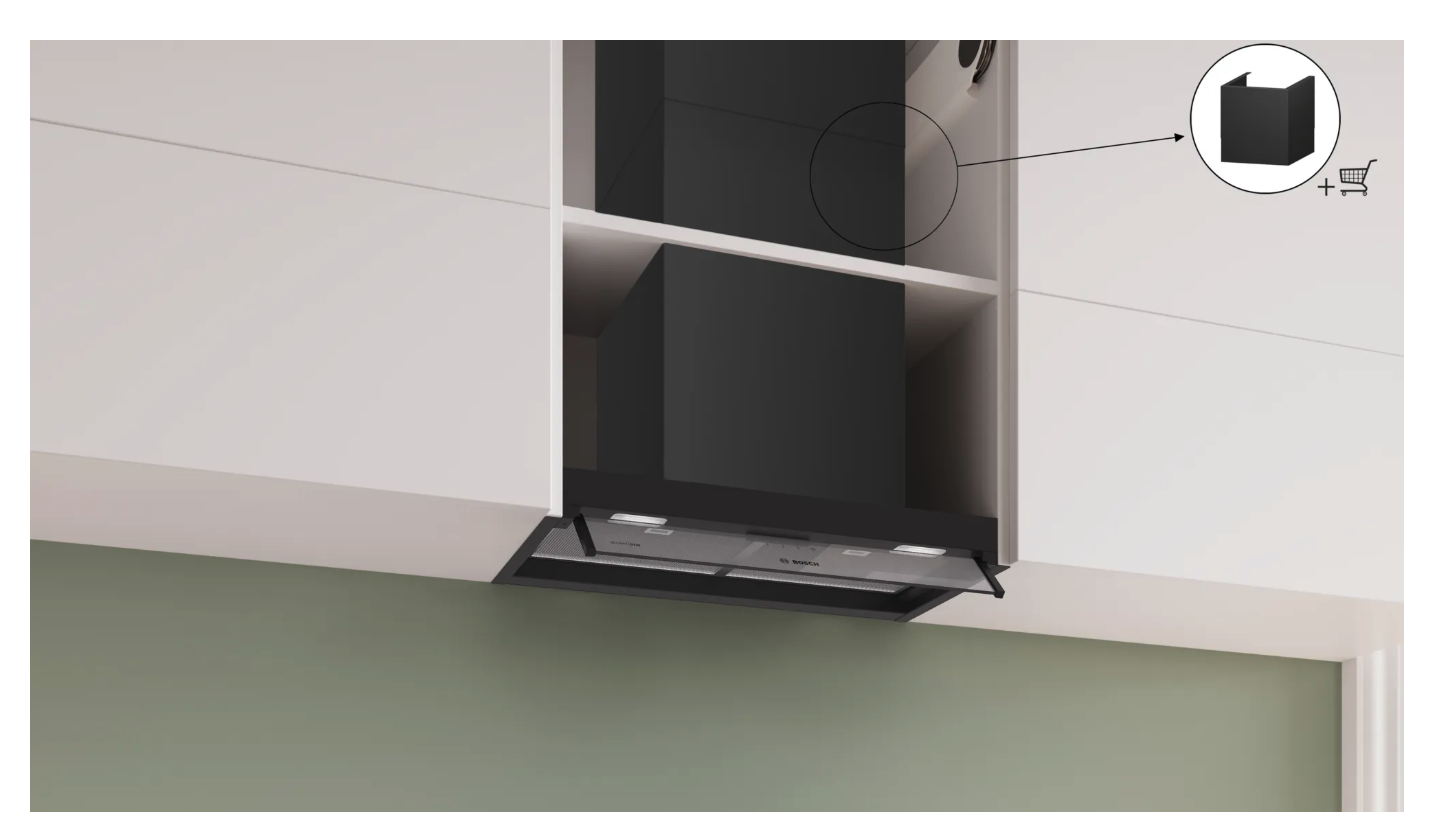 BOSCH DBB65CC65 hotte décorative - 60cm