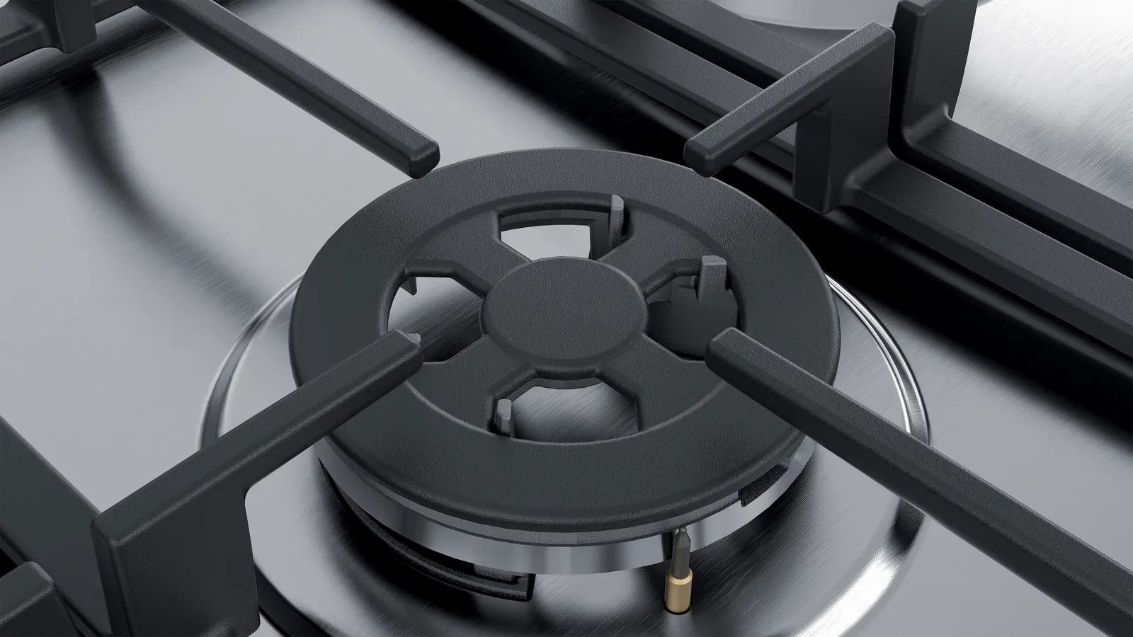 BOSCH PGQ7B5B90 SERIE 4 table de cuisson au gaz - 75cm