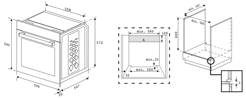 BEKO BBIS13400DXSE four multifonction avec injection vapeur - 60cm