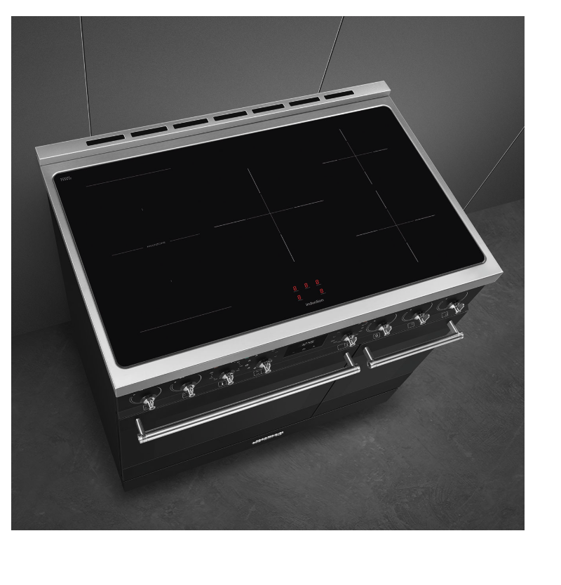 SMEG C92IPMB2 cuisinière avec taque à induction - 90cm