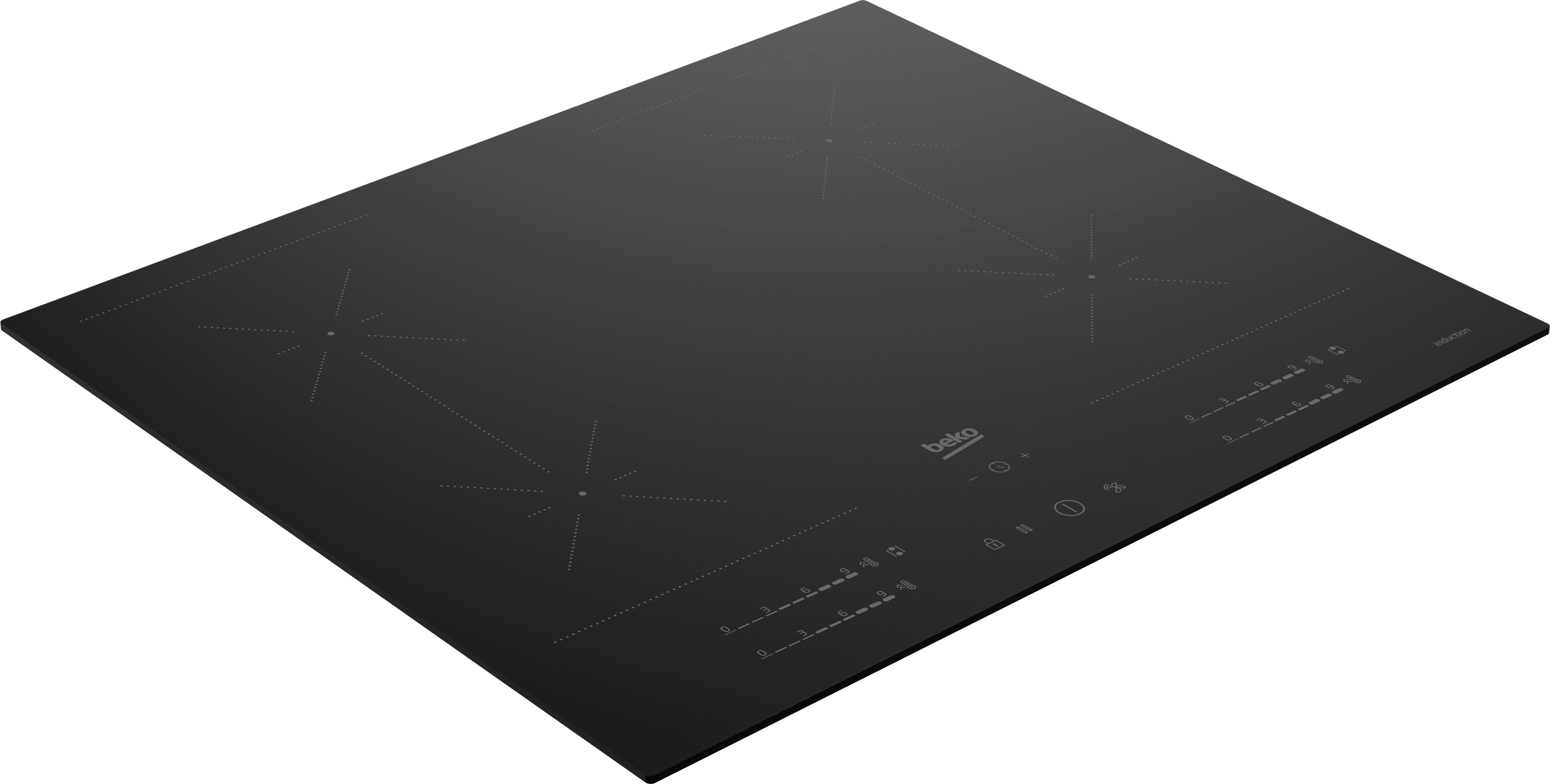 BEKO HII64720SUF2T table de cuisson à induction - 60cm