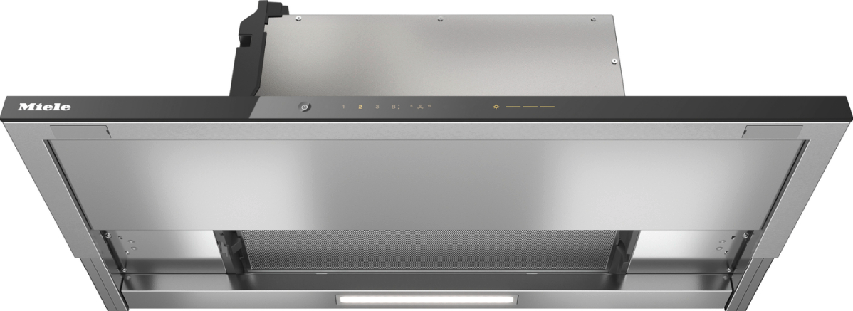 MIELE DAS4930OBSW hotte téléscopique - 90cm