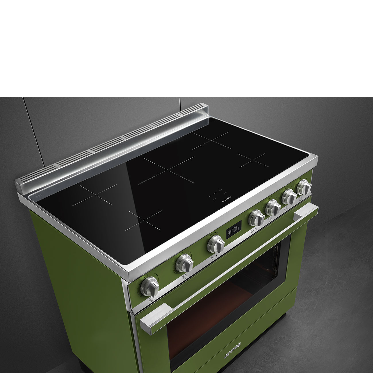SMEG CPF9IPOG cuisinière avec taque à induction - 90cm