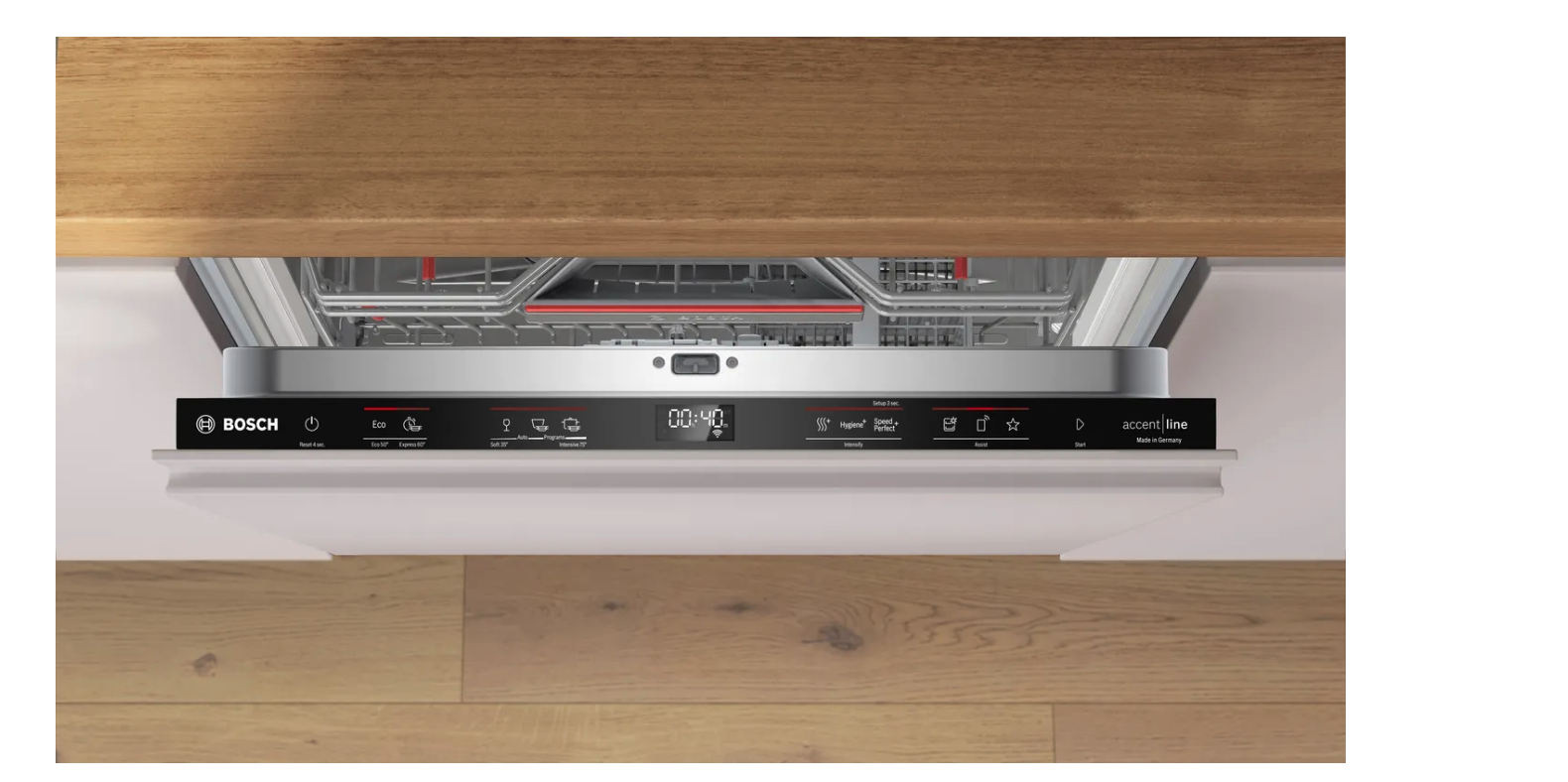 BOSCH SBT6EB802E Serie 6 lave-vaisselle entièrement intégrable