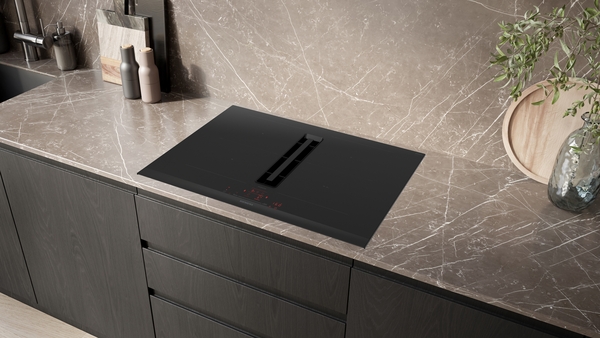 SIEMENS ED777HQ26E IQ500 table de cuisson avec hotte integrée - 70cm