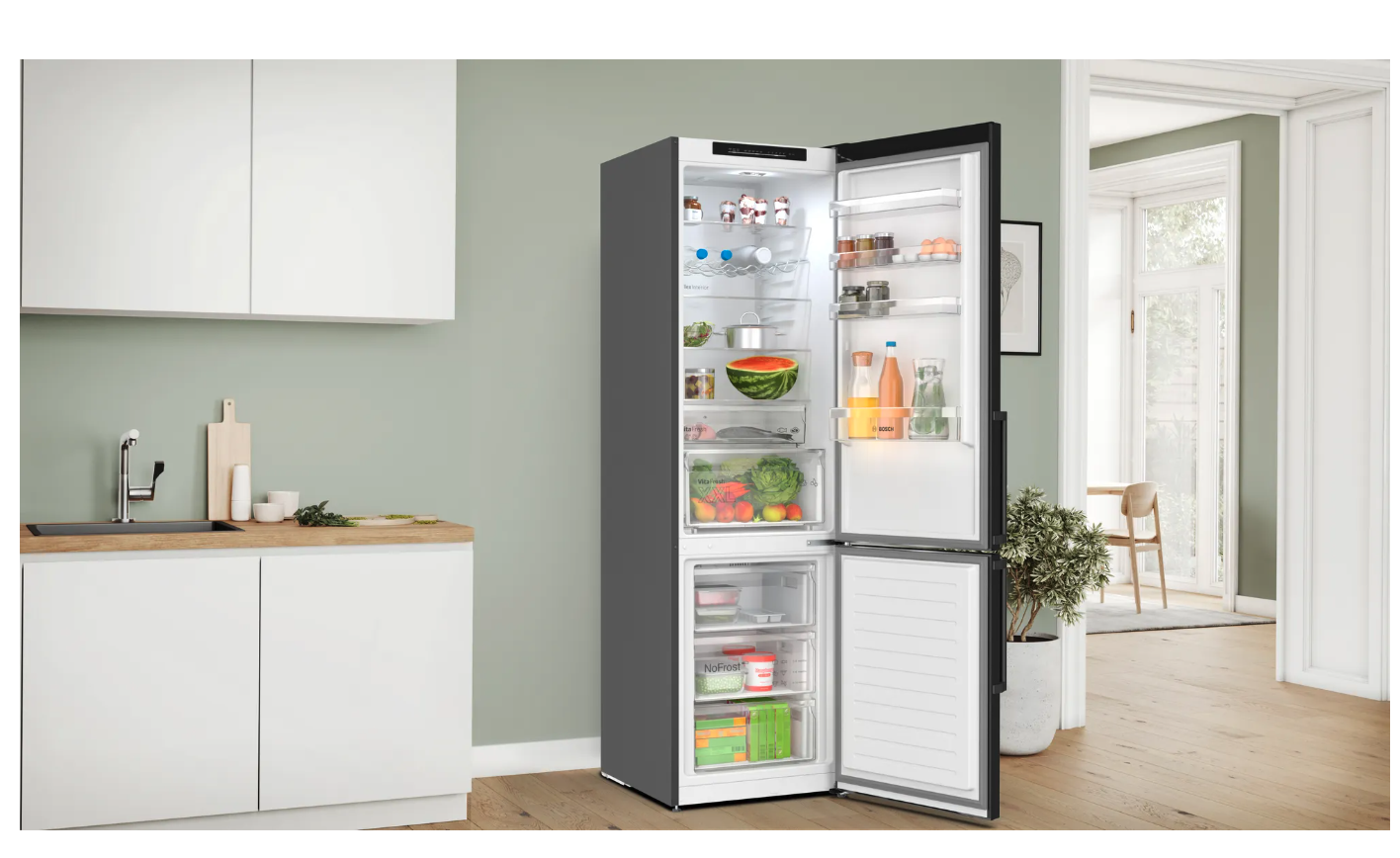 BOSCH KGN39VXBT SERIE 4 combiné réfrigérateur-congélateur pose-libre - 203cm