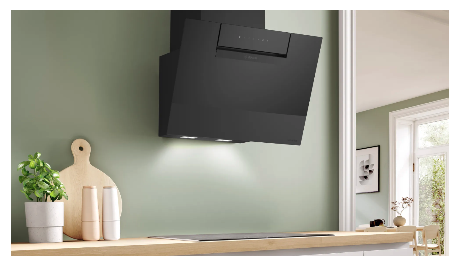 BOSCH DWK67FN65 SERIE 4 hotte murale - 60cm