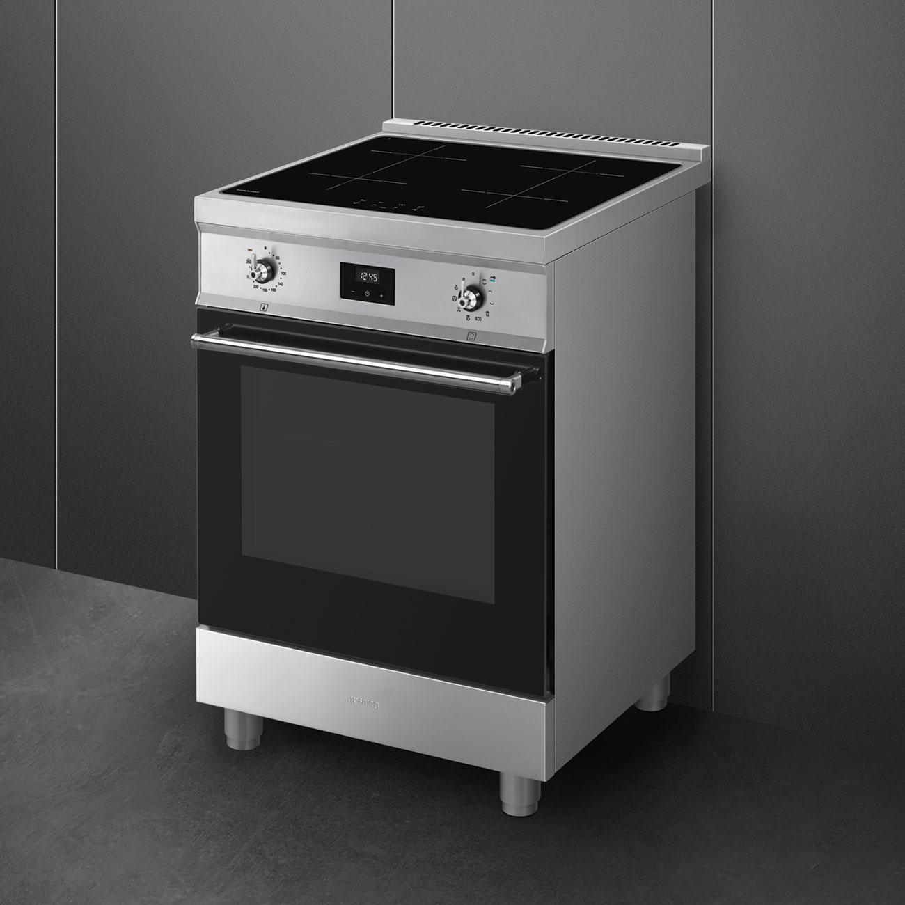 SMEG C6IPXT2 cuisinière avec taque à induction - 60cm