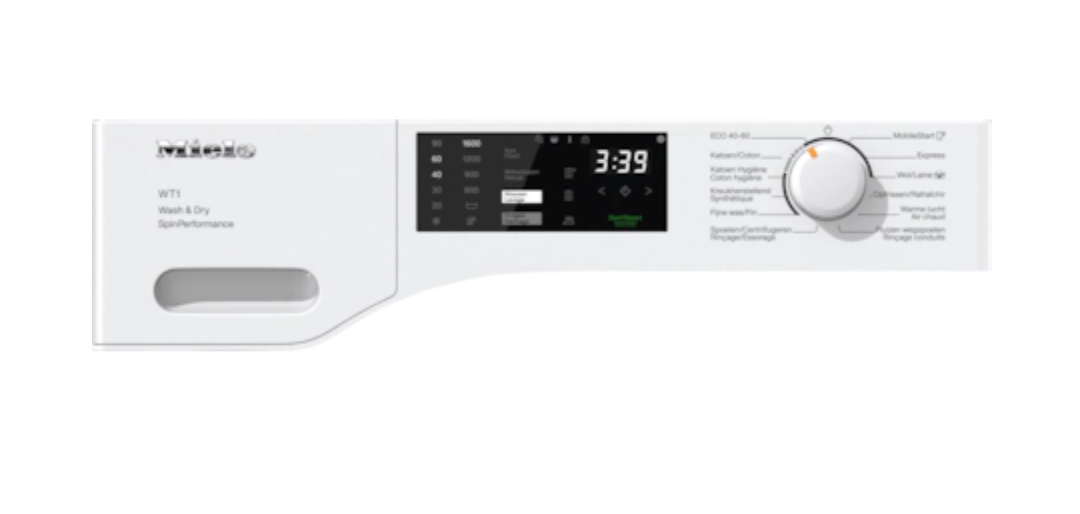 MIELE WTD280WCS STANDARD CHROME EDITION lave-linge séchant