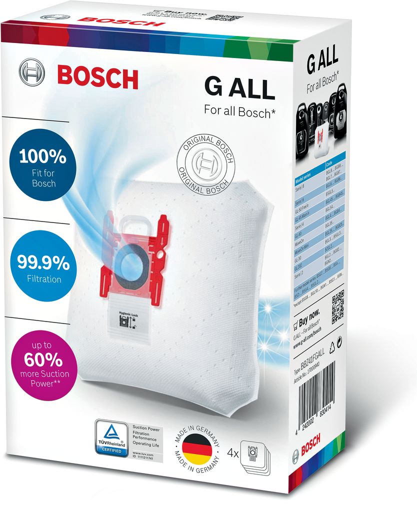 BOSCH BBZ41FGALL sac à poussière