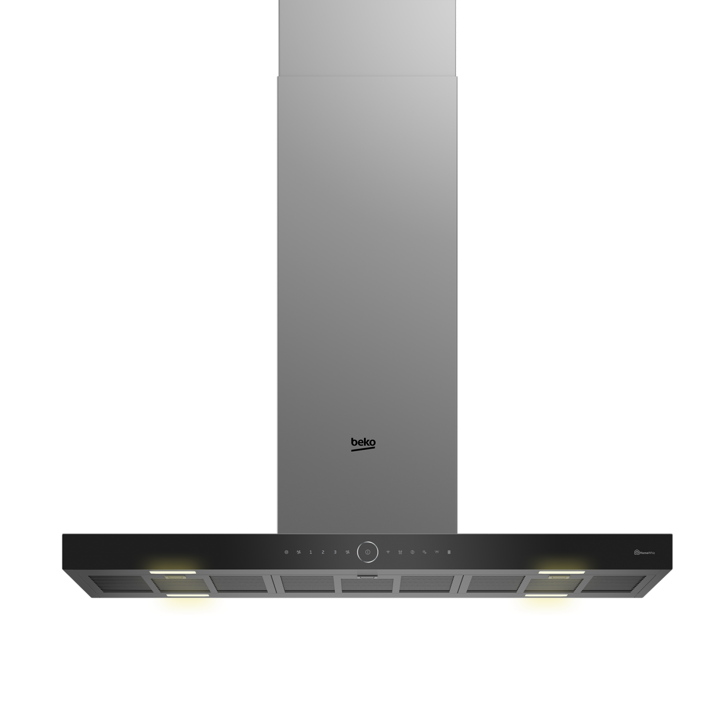 BEKO BHCI98841BBHSI hotte îlot - 90cm