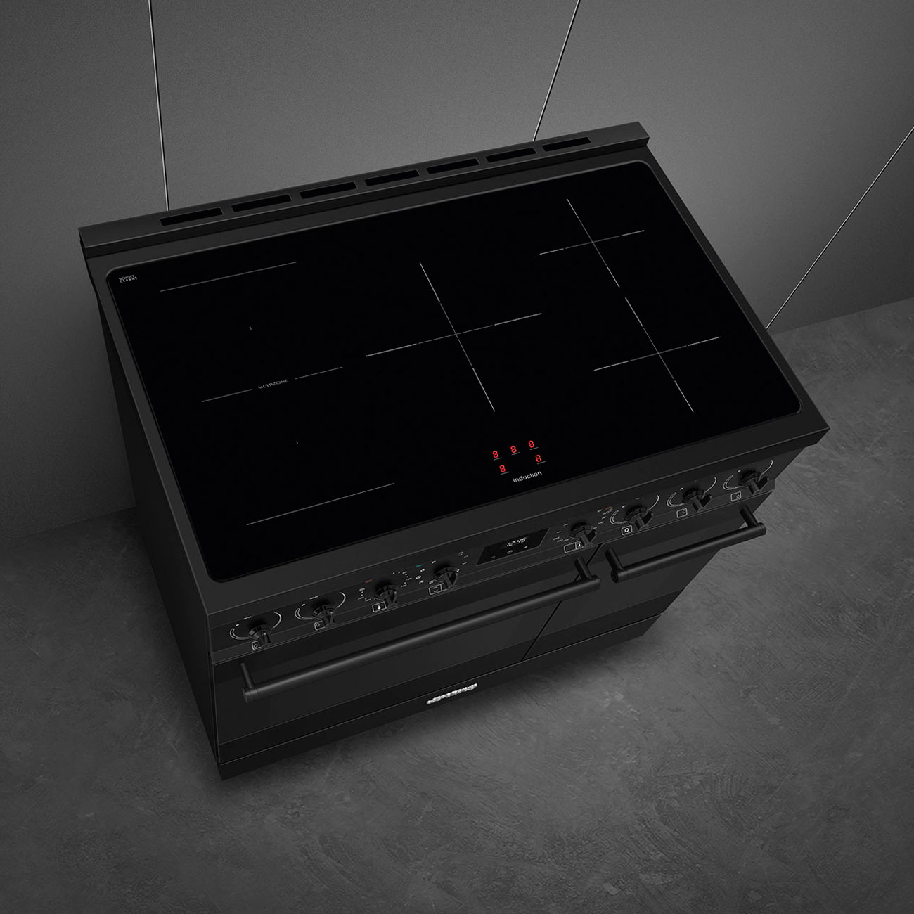 SMEG C92IPN2 cuisinière avec taque à induction - 90cm