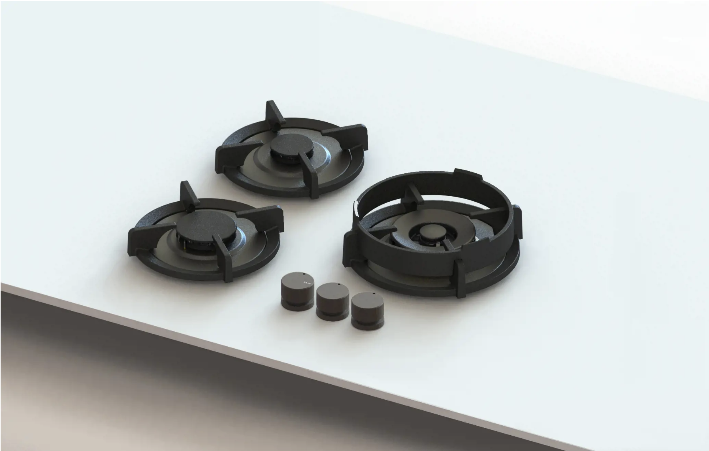 NOVY 56006 table de cuisson au gaz - domino