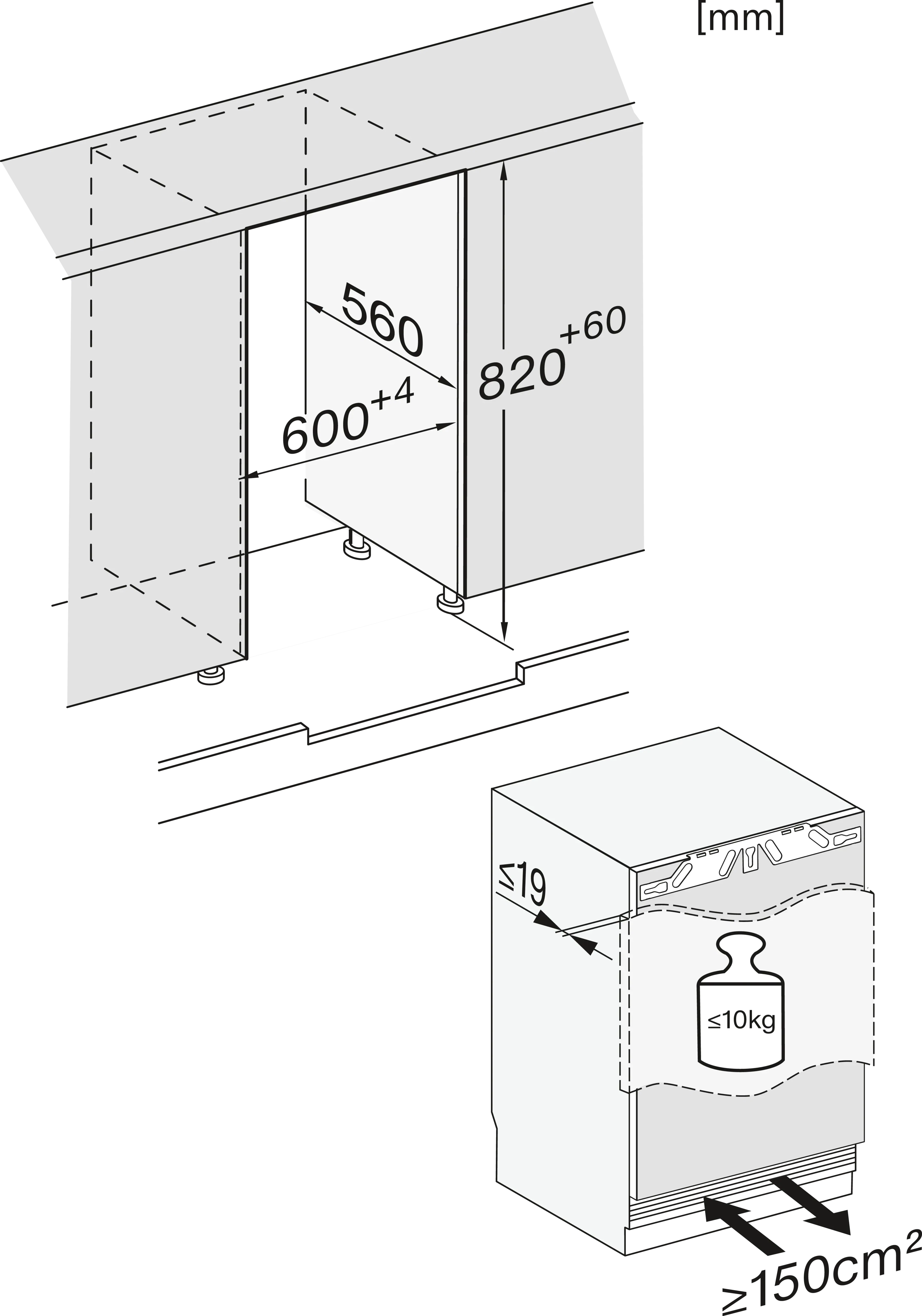 MIELE KU7035D refrigérateur sans congélateur - 82cm