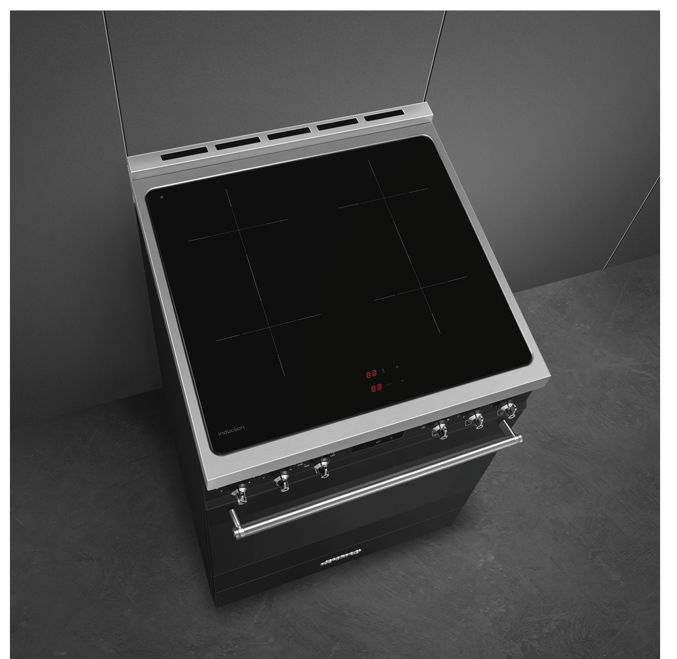 SMEG C6IPMBM2 cuisinière avec taque à induction - 60cm