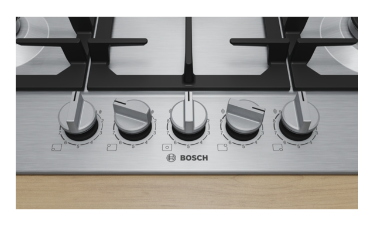 BOSCH PCQ7A5I90 SERIE 6 table de cuisson au gaz - 75cm