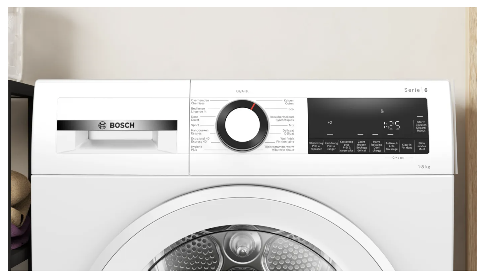 BOSCH WQG133DEFG Serie 8 seche-linge