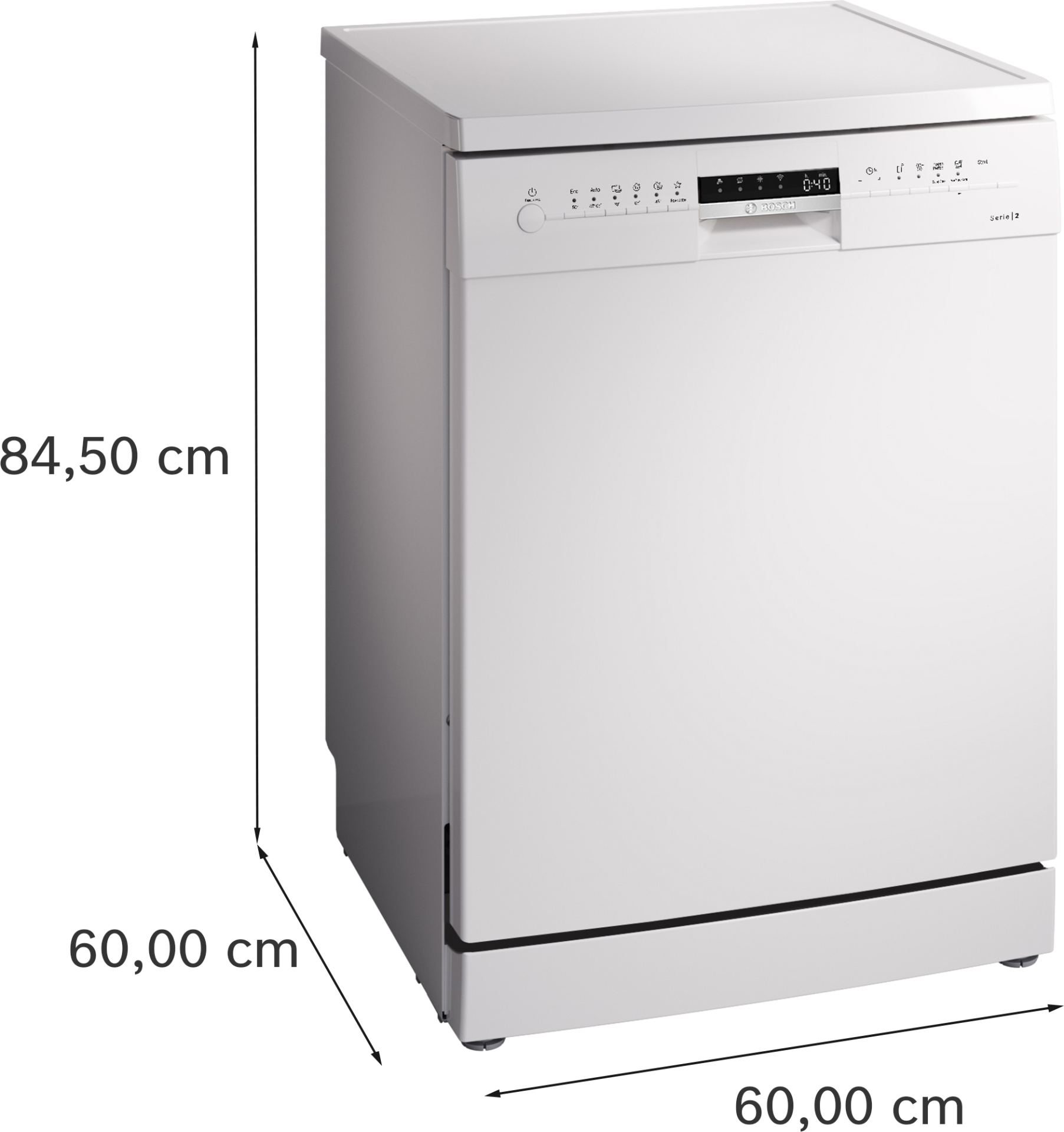 BOSCH SMS2ITW67E lave-vaisselle pose-libre