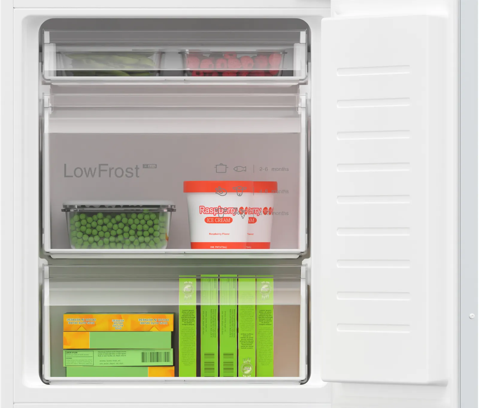 BOSCH KIV86VFE1 SERIE 4 combiné réfrigérateur-congélateur - 178cm