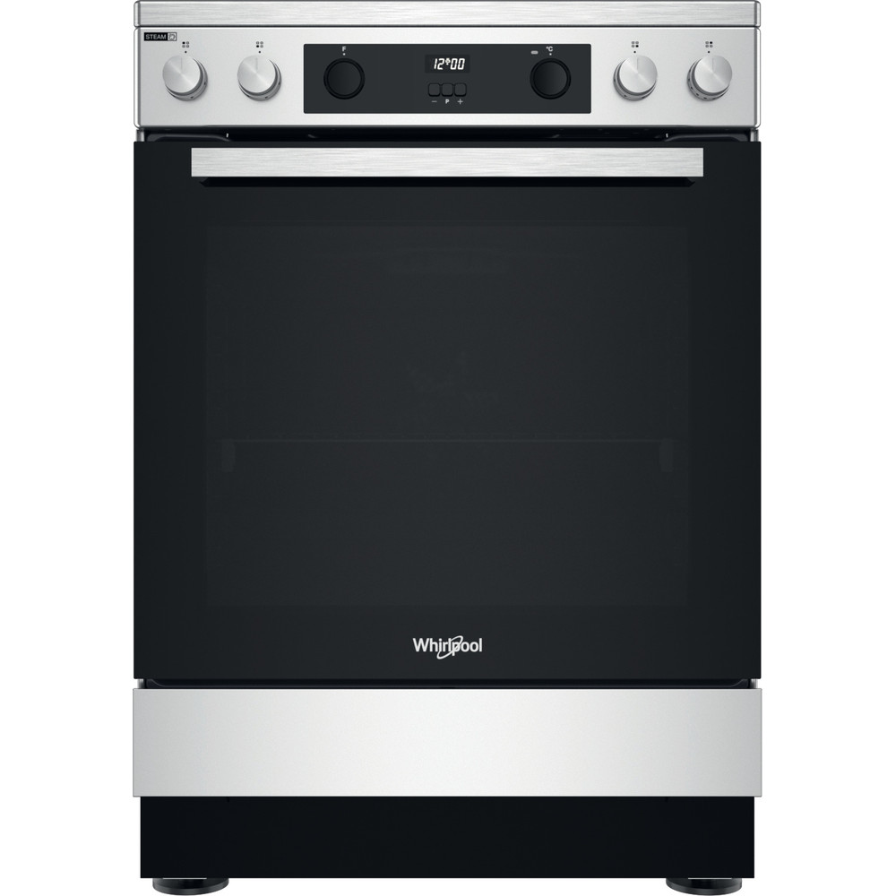 WHIRLPOOL WS68V8CCXT cuisinière avec taque céramique - 60cm