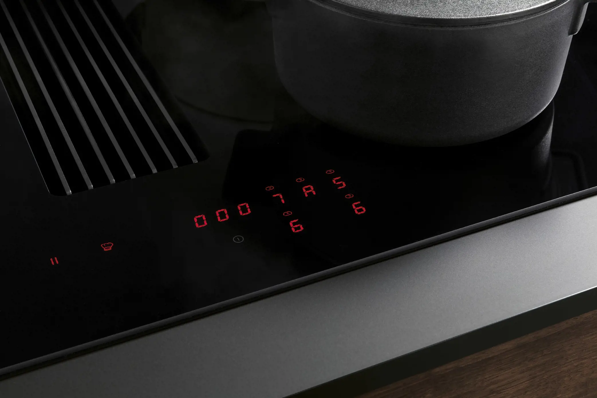 NOVY 1866 EASY table de cuisson avec hotte integrée - 90cm