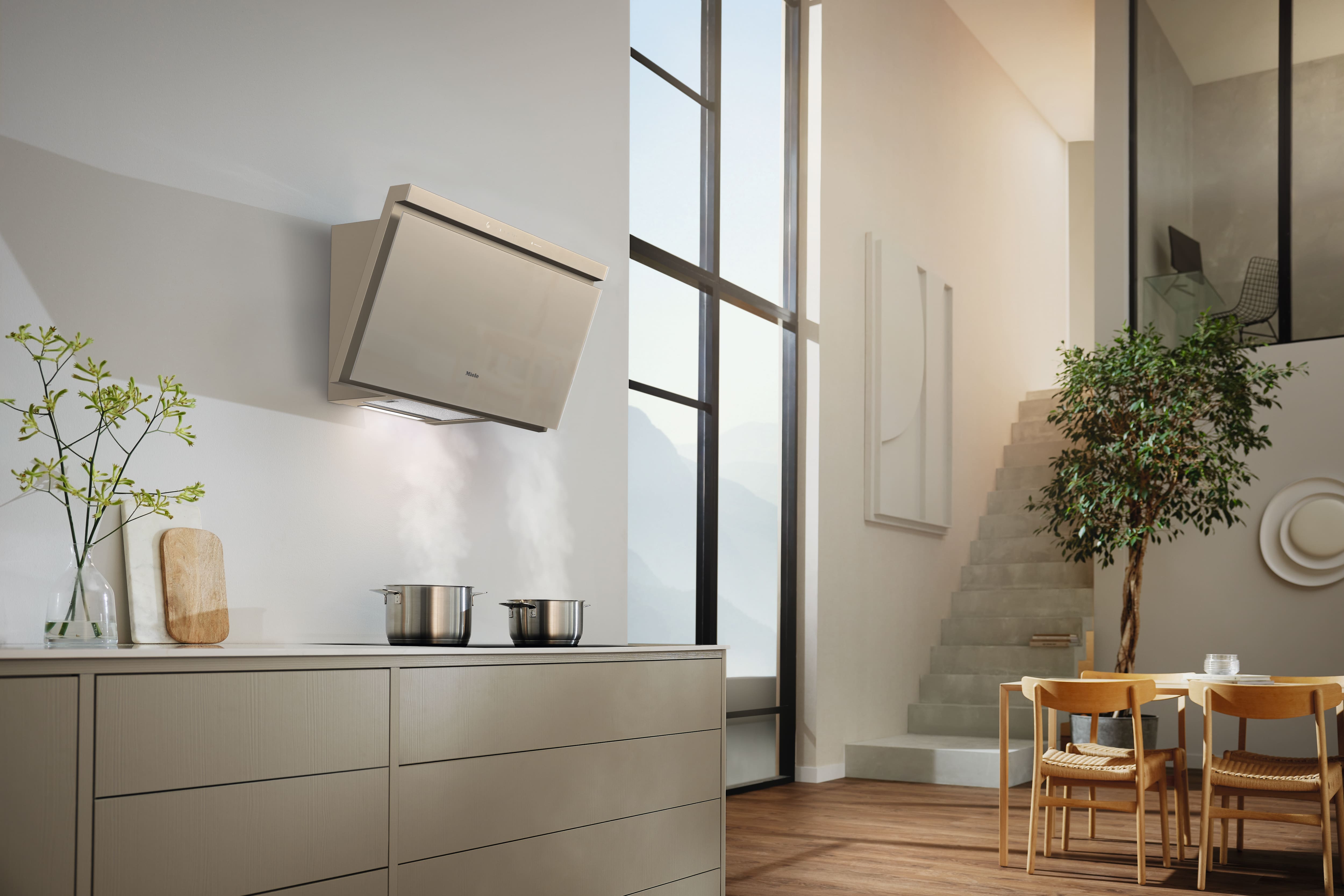 MIELE DAH4980SIENNAPEBE hotte murale - 90cm