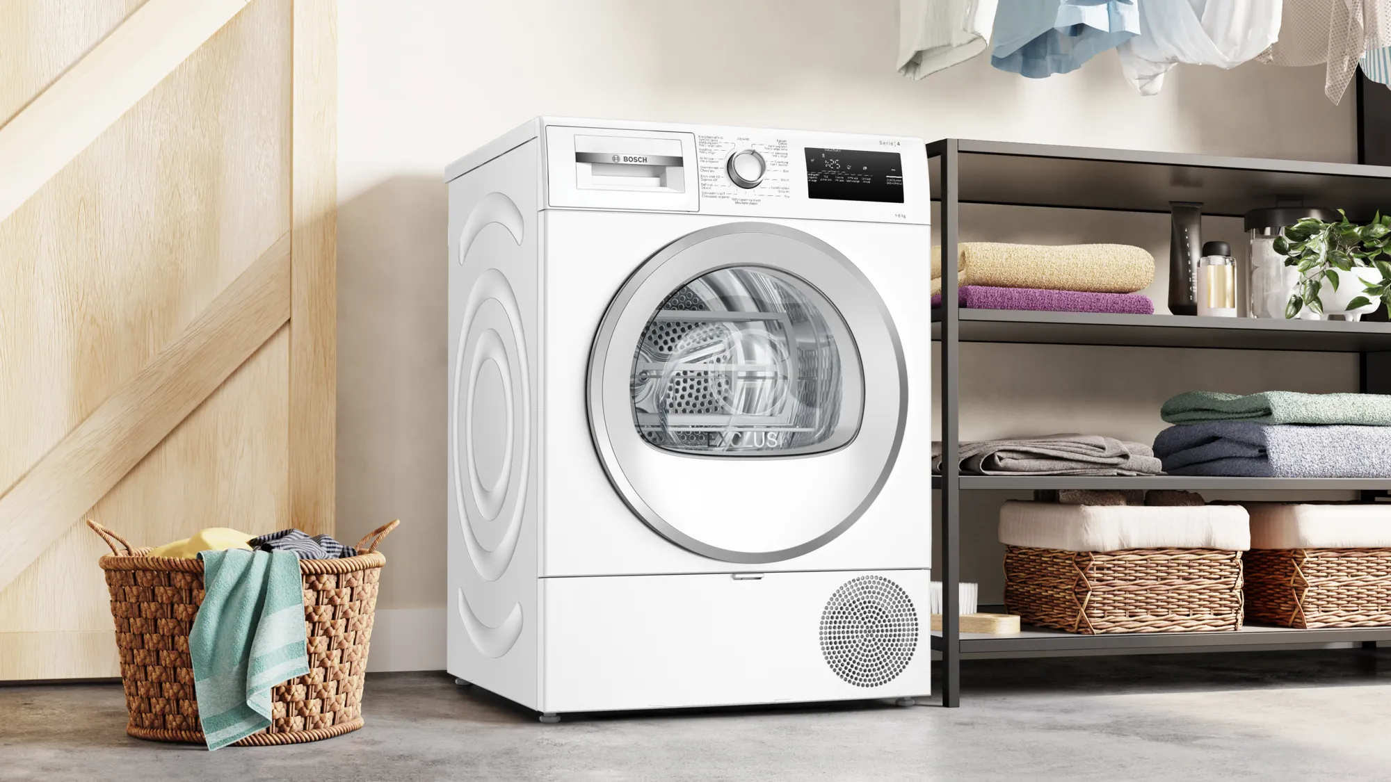 BOSCH WTH8520SFG Serie 4 seche-linge