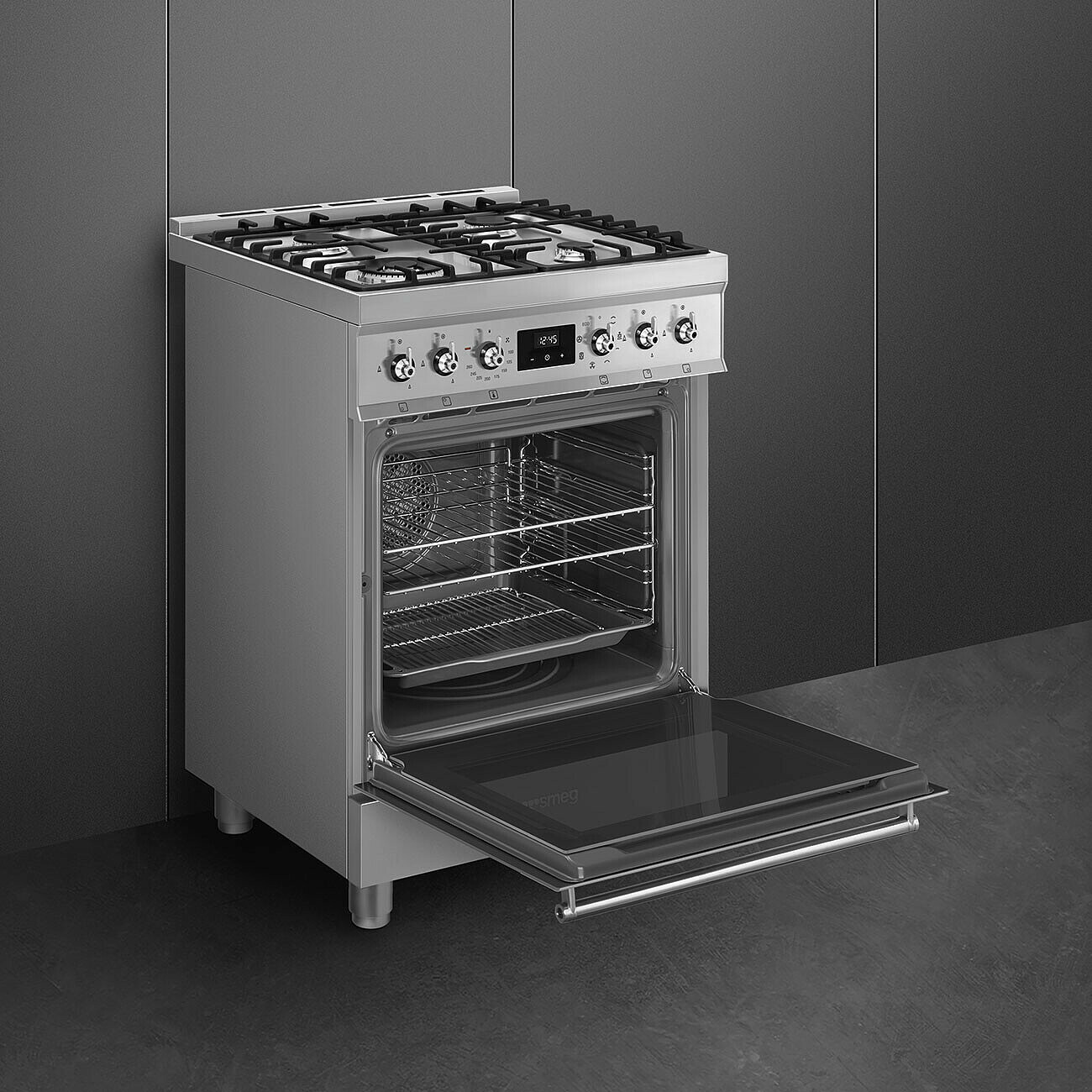 SMEG C6GMX2 cuisinière avec taque à gaz - 60cm