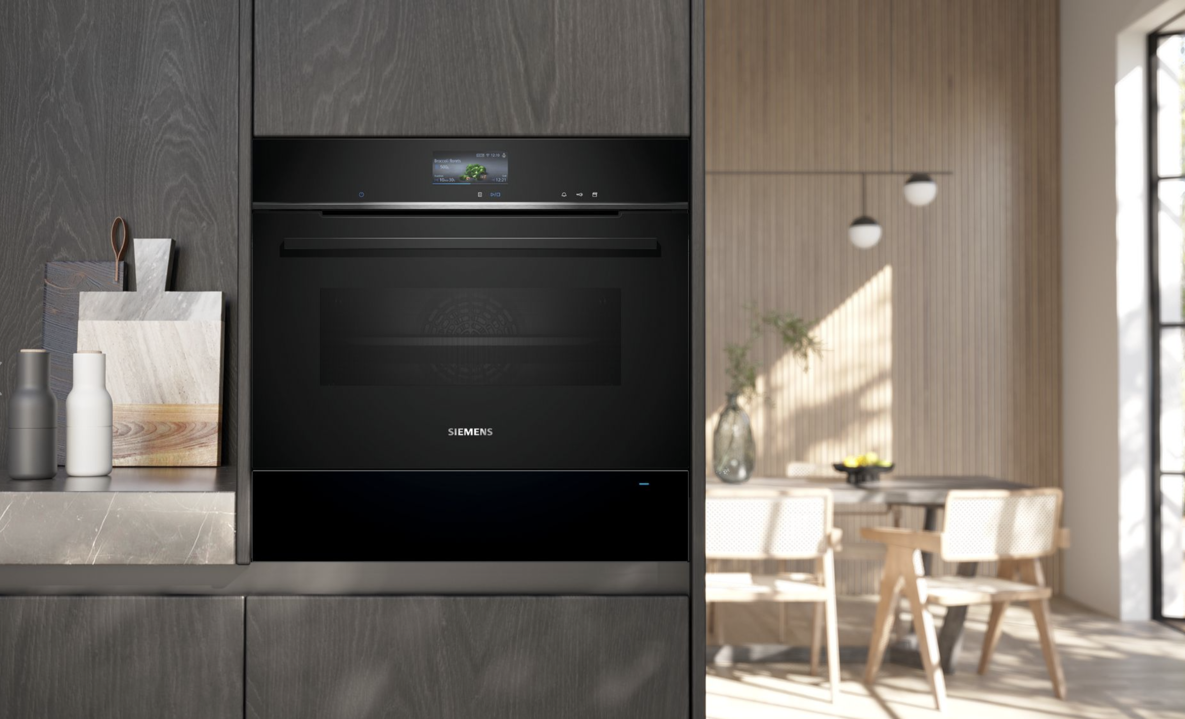 SIEMENS BI710C1B1 IQ700 tiroir chauffant - 14cm