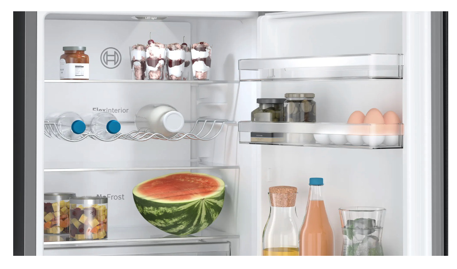 BOSCH KGN36VXCT SERIE 4 combiné réfrigérateur-congélateur pose-libre - 186cm