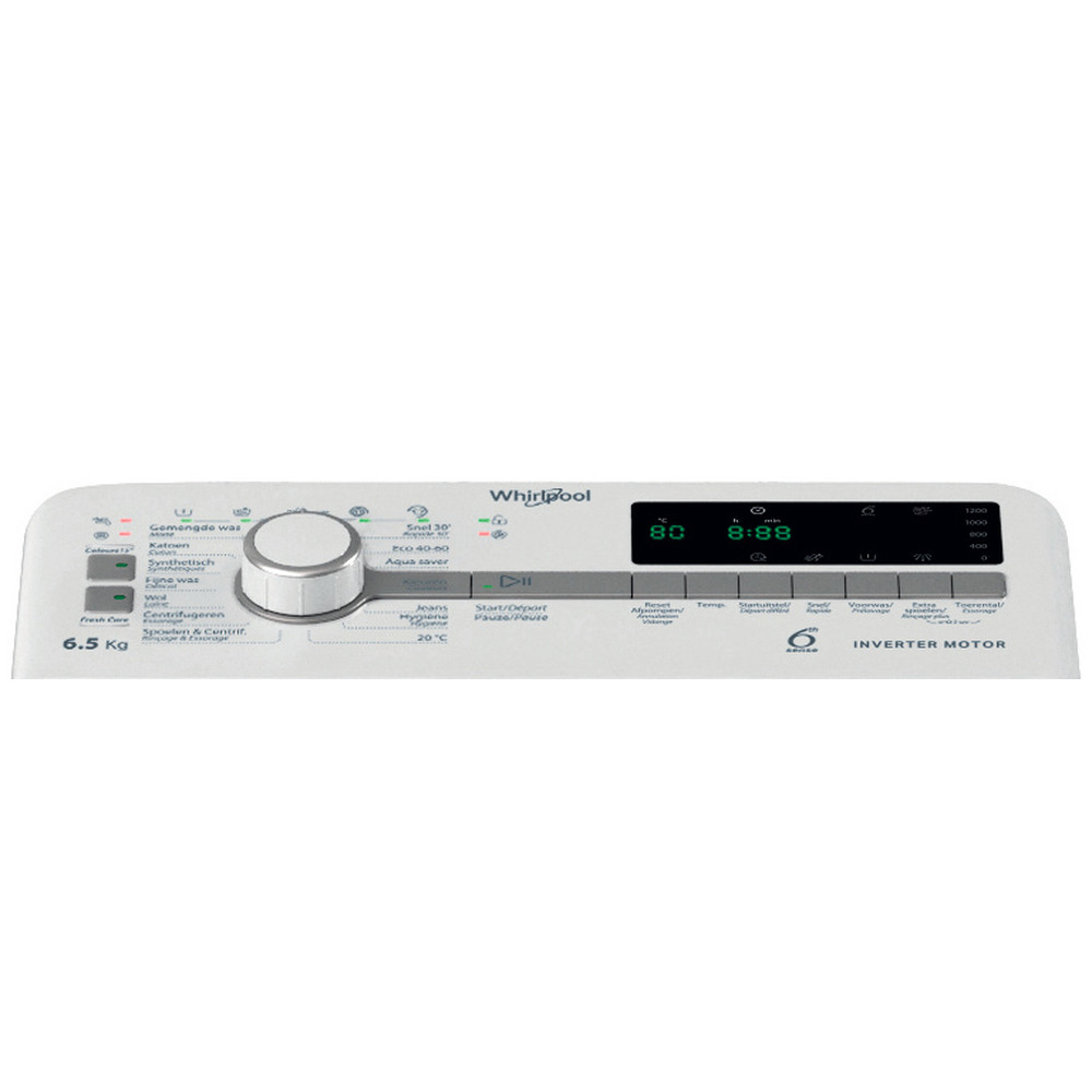 WHIRLPOOL TDLR65261BSBE lave-linge - chargement par le dessus