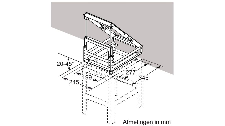 BOSCH DHZ1231 adapteur pour plafond incliné