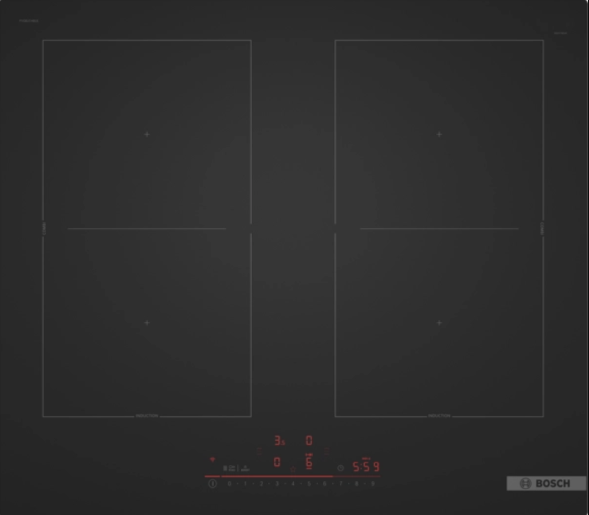 BOSCH PVQ61CHB1E Series 6 table de cuisson à induction - 60cm