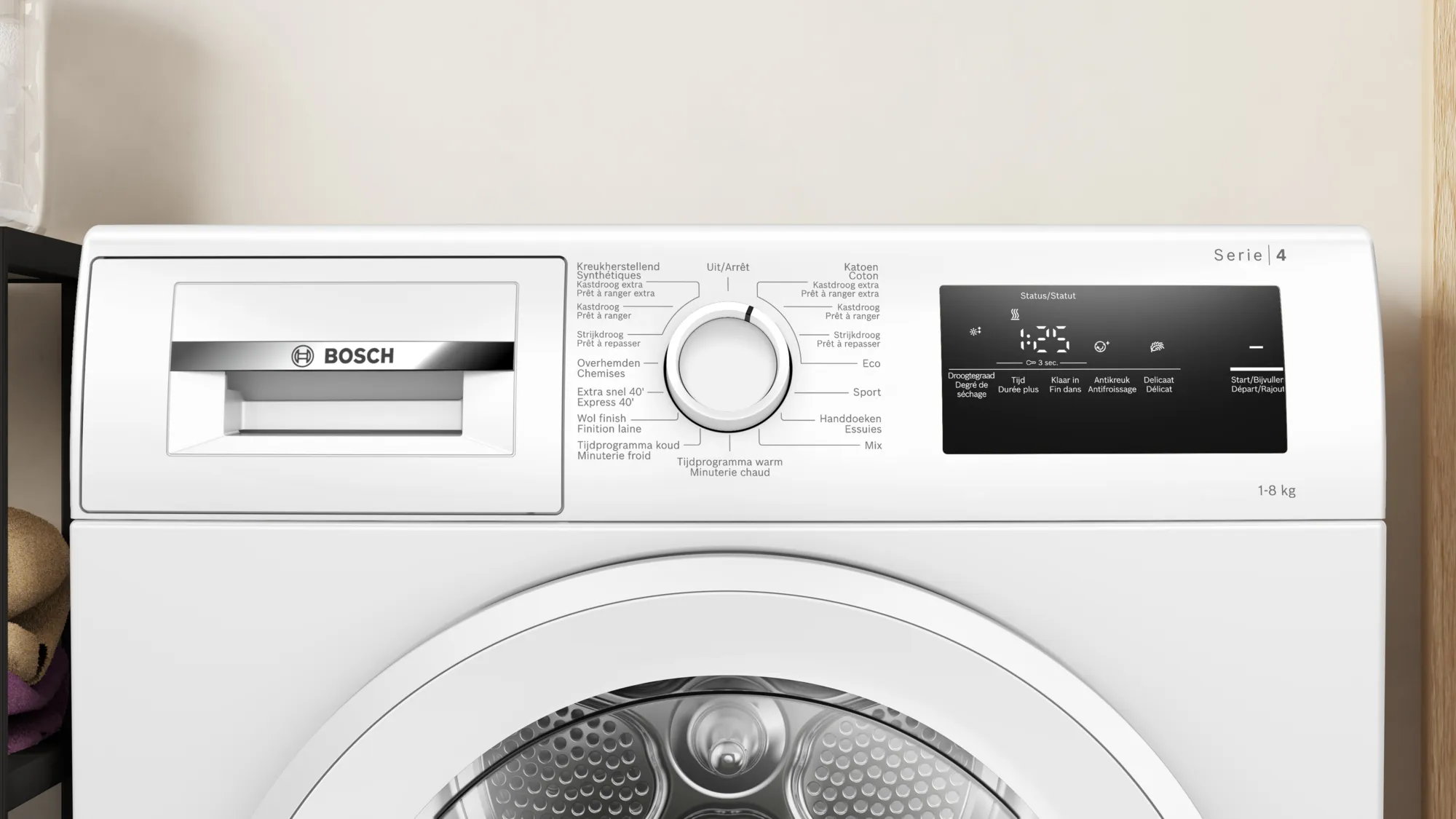 BOSCH WTH8520WFG SERIE 4 seche-linge