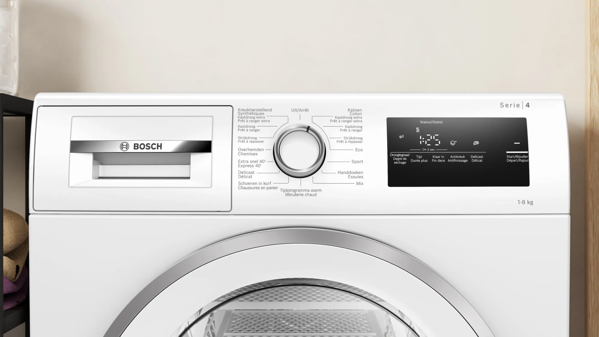 BOSCH WTH8520SFG Serie 4 seche-linge