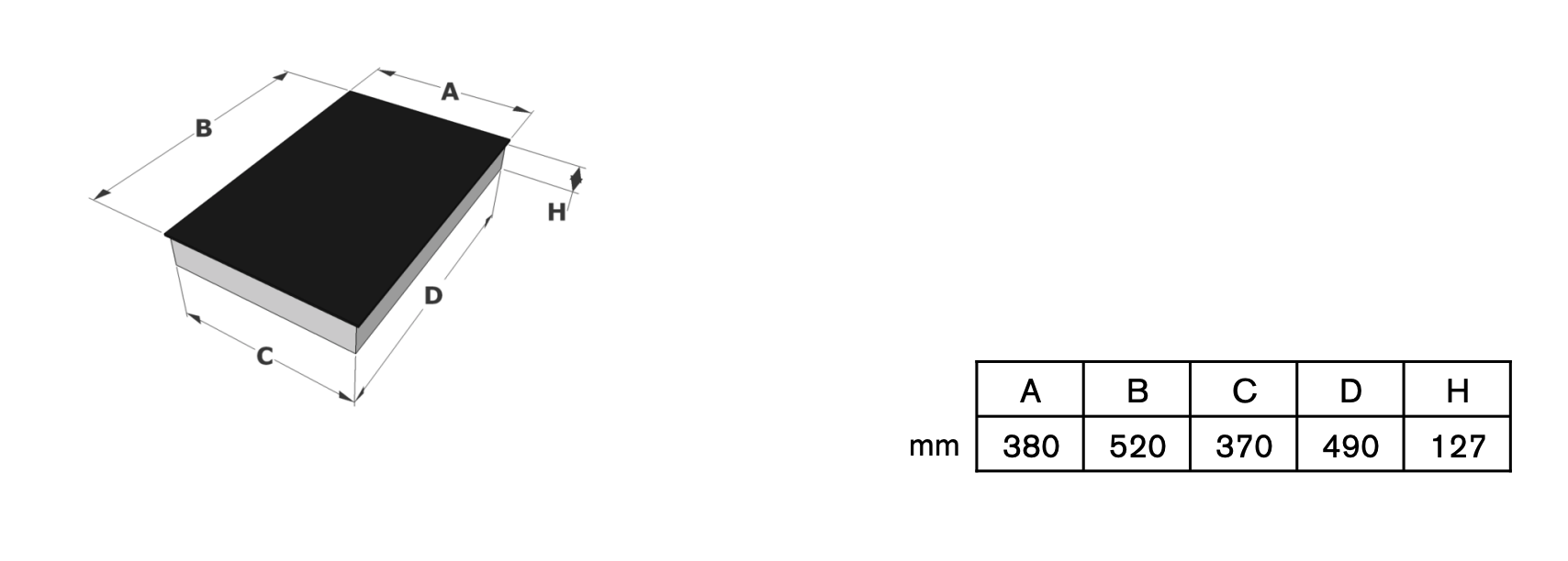 NOVY 3773 table de cuisson à induction - domino
