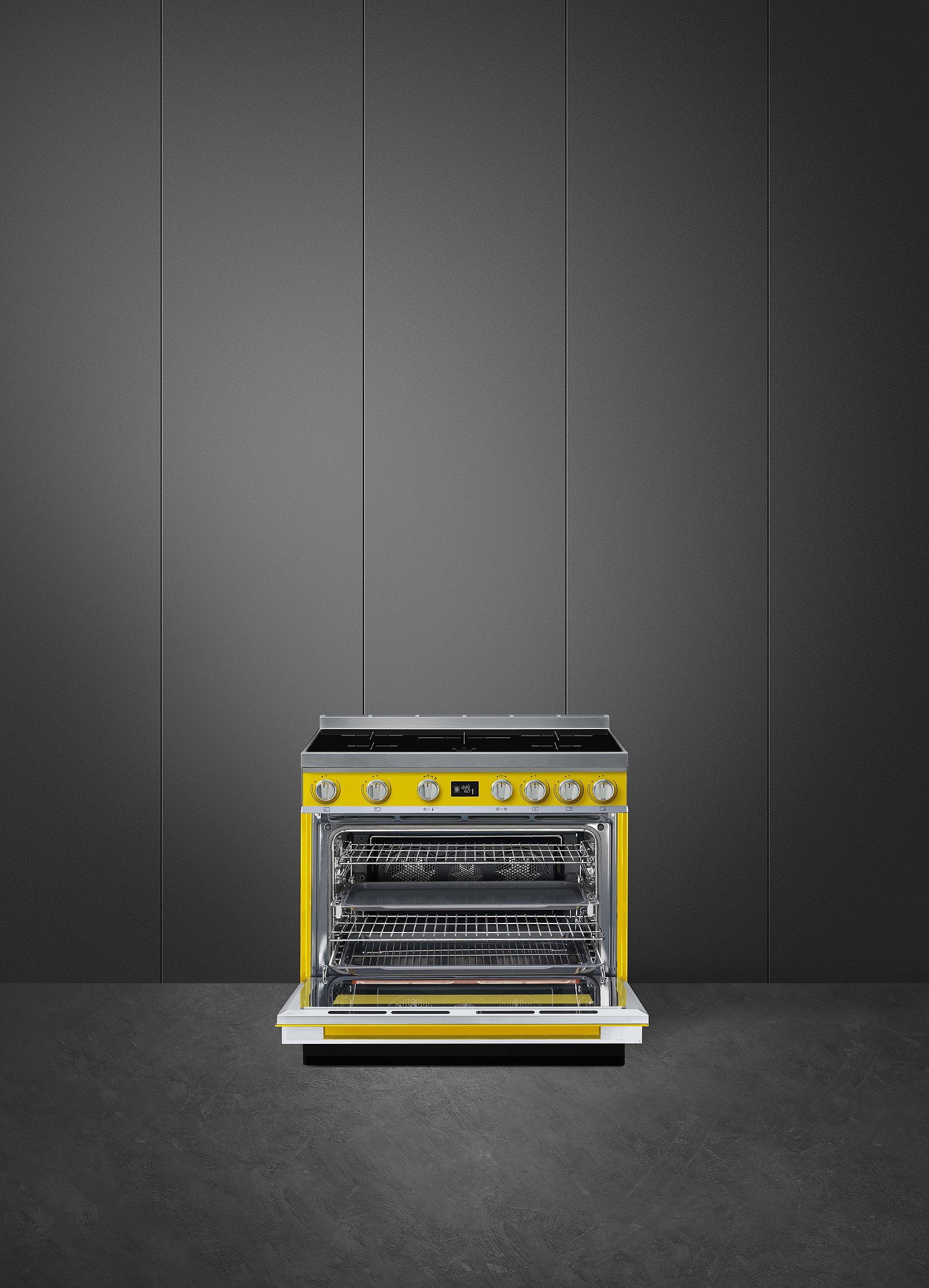 SMEG CPF9IPYW cuisinière avec taque à induction - 90cm